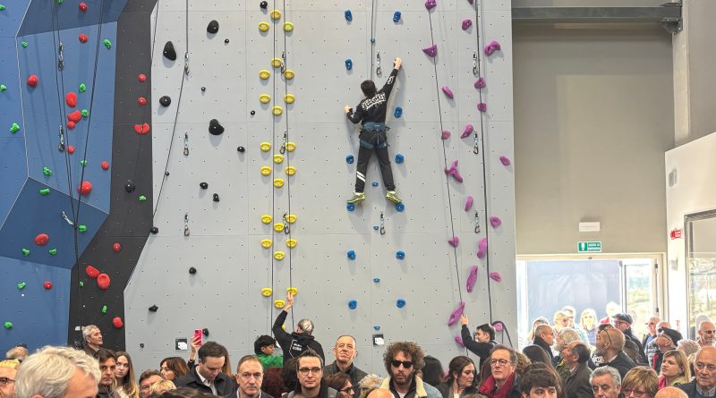 A San Fermo la prima Palestra di Arrampicata