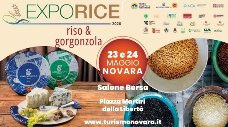 Novara celebra le eccellenze del territorio con Riso & Gorgonzola